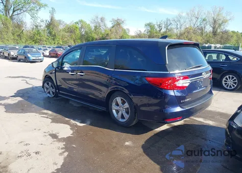 2019 Honda Odyssey Ex-L из США, поврежденный, VIN 5FNRL6H71KB004694